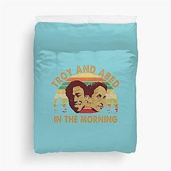 Troy and Abed in the Morning Duvet Cover