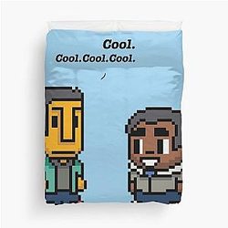 Troy and Abed Community TV show Duvet Cover