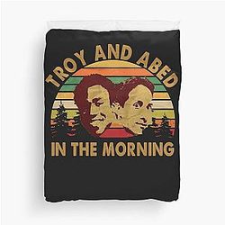 Troy and Abed in the Morning Classic Duvet Cover