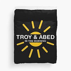 Troy and Abed Morning Duvet Cover