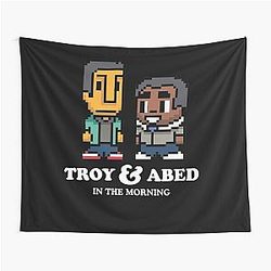 My Favorite People Troy Abed Art Tapestry