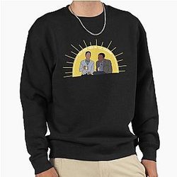 Troy and Abed in the Morning Community Pullover Sweatshirt