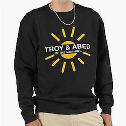 Troy and Abed in the morning Pullover Sweatshirt