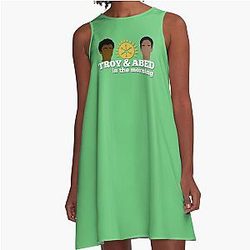 Community Troy and Abed Morning A-Line Dress