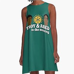 Community Troy and Abed in the morning A Line Dress