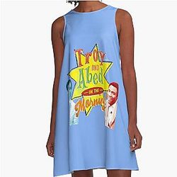 Troy and Abed in the Morning A Line Dress