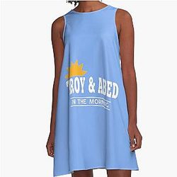 Troy And Abed in the Morning A-Line Dress