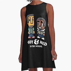 My Favorite People Troy Abed Art A-Line Dress