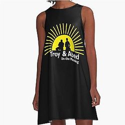 Troy and Abed's Gift Idea A-line Dress
