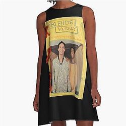 Troy and Abed on a-Line Dress