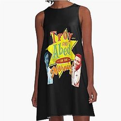Troy and Abed in the Morning A-Line Dress