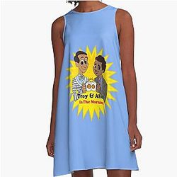 Troy and Abed in the Morning A-Line Dress