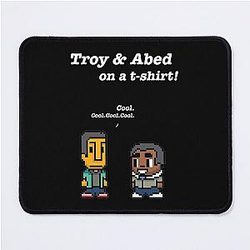 Troy Abed Poster Vintage Mouse Pad