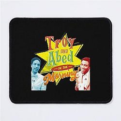 Troy and Abe in the Morning Mouse Pad
