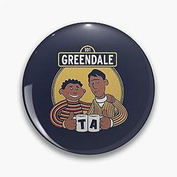 Troy and Abed Pin