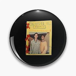 Troy and Abed on a Cover Pin