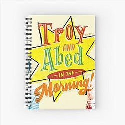 Troy and Abed Morning Notebook