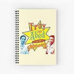Troy and Abed in the Morning Spiral Notebook