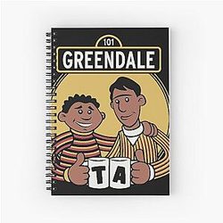 Troy Abed Spiral Notebook