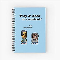 Troy and Abed Community TV show Spiral Notebook
