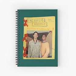 Troy and Abed on a Cover Notebook