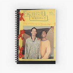 Troy and Abed on a Cover Spiral Notebook