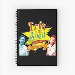 Troy and Abed in the Morning Spiral Notebook
