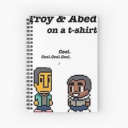 Troy and Abed Community TV show Spiral Notebook