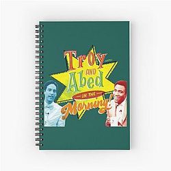 Troy and Abed in the Morning Spiral Notebook