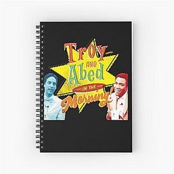 Troy and Abed Gift Idea Spiral Notebook
