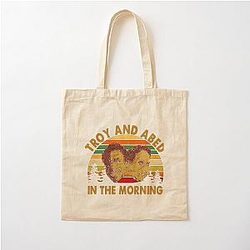 Troy and Abed in the Morning Cotton Tote Bag