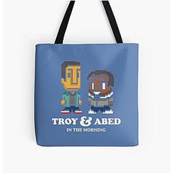 Troy and Abed All Over Print Tote Bag