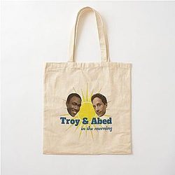 Troy and Abed Morning Cotton Tote Bag