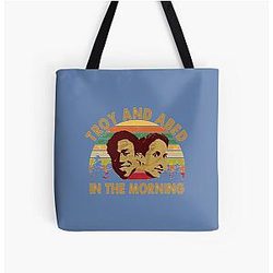 Troy and Abed In the Morning All Over Print Tote Bag