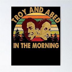 Troy And Abed My Favorite Poster