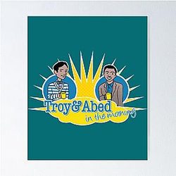 Troy and Abed Poster