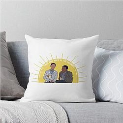 Troy And Abed in the Morning Community Throw Pillow
