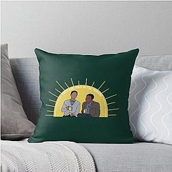 Troy and Abed in the Morning Community Throw Pillow
