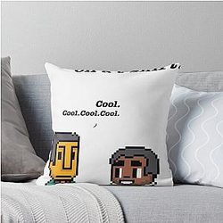 Troy and Abed in Community TV show Throw Pillow