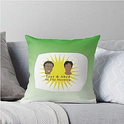 Troy and Abed Morning Throw Pillow