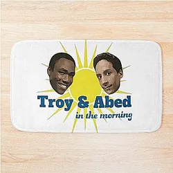 Troy and Abed Morning Bath Mat