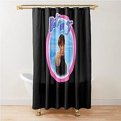 Troy Bolton Says Bet On It High School Musical Zac Efron Fan Art Shower Curtain