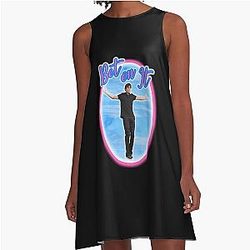 Bet on It Troy Bolton Zac Efron High School Musical A-Line Dress