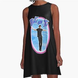 Bet on It Troy Bolton Zac Efron High School Musical A-Line Dress