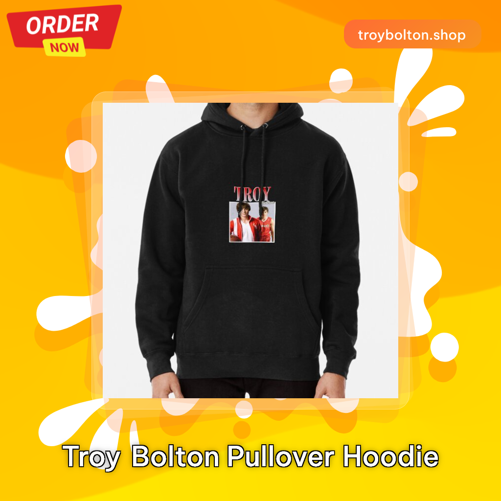 Troy Bolton Pullover Hoodie
