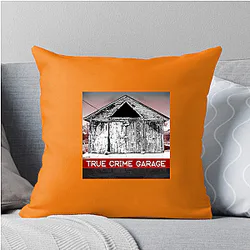 True Crime Garage is a podcast True Crime Garage Pillows Cover
