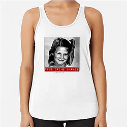 True Crime Garage is true crime True Crime Garage Tank Tops