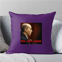 True Crime Garage does deep research True Crime Garage Pillows Cover