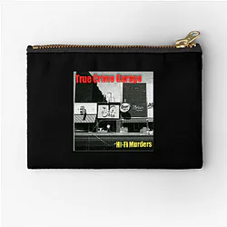 True Crime Garage explores mysteries True Crime Garage Zipper Pouches