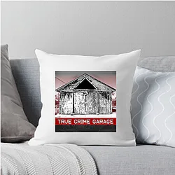 True Crime Garage is a podcast True Crime Garage Pillows Cover